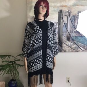 Express Retro Cover up  Kimono Caftan